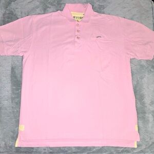 Vintage Orvis Cotton Polo Shirt Men’s Large Pink